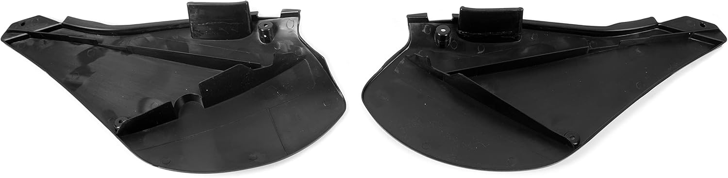 ECOTRIC Replica Plastic kit Compatible With Kawasaki KX125 KX250 1999 2000 2001 2002, Black