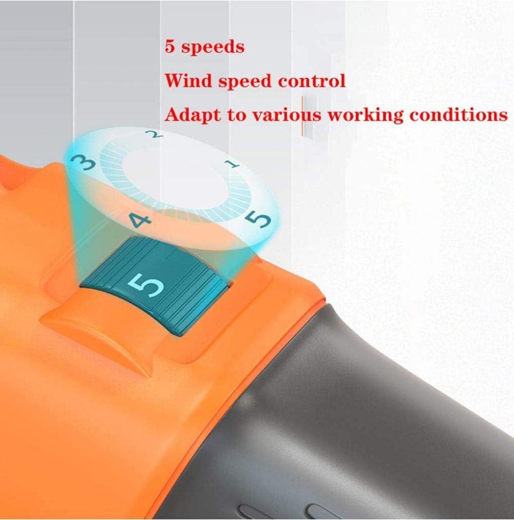 Cordless Leaf Blower Yard Grass Or Leaves Cleaning High Power Garden Blower Lightweight Powerful Electric A (20 m)