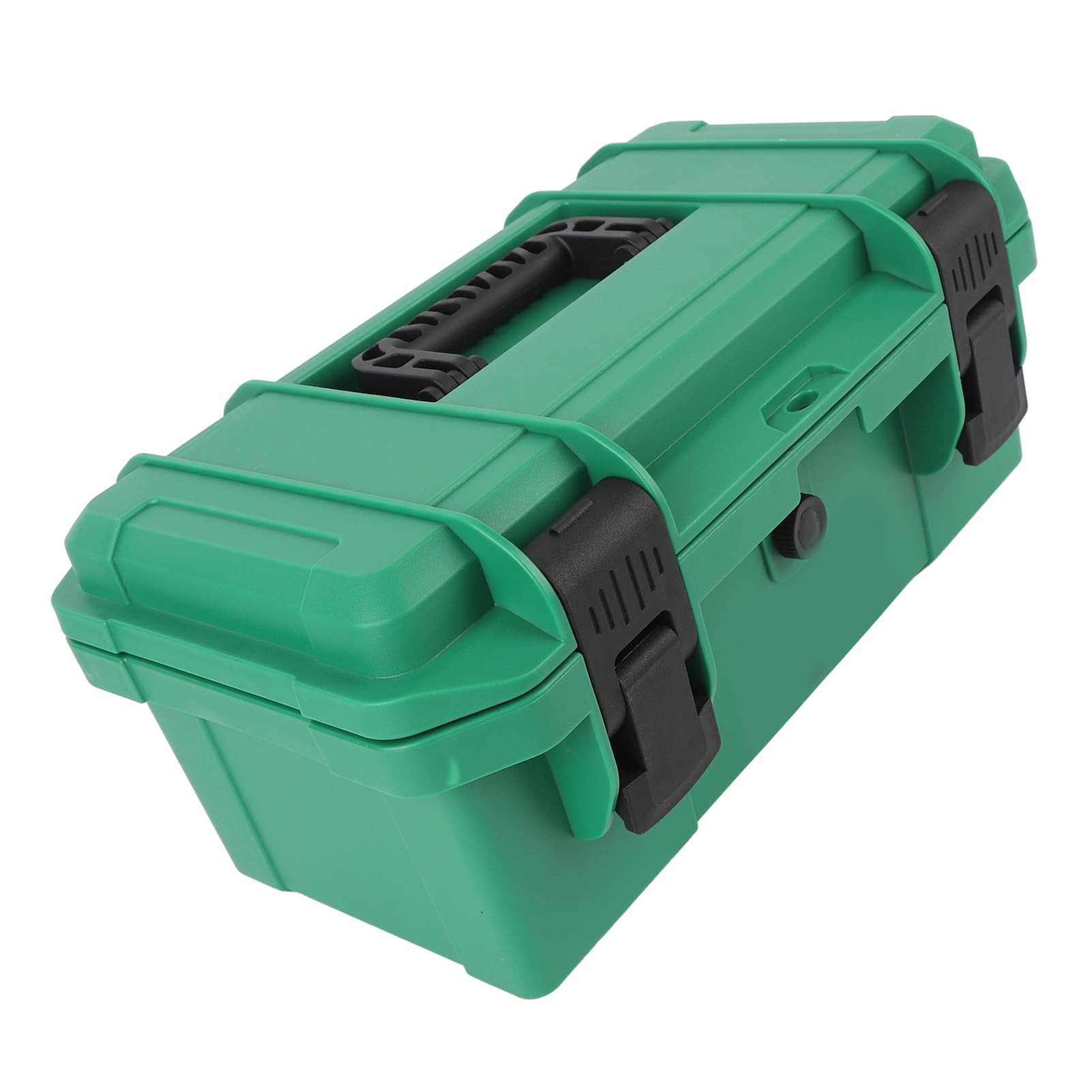 Wasserfeste tragbare Werkzeugkasten Universal Small Utility Vehicle Toolbox mit abnehmbaren Innenschalen haltbarer PP -Material für ATV -UTV -Traktoren 14 x 7 x 6 Zoll