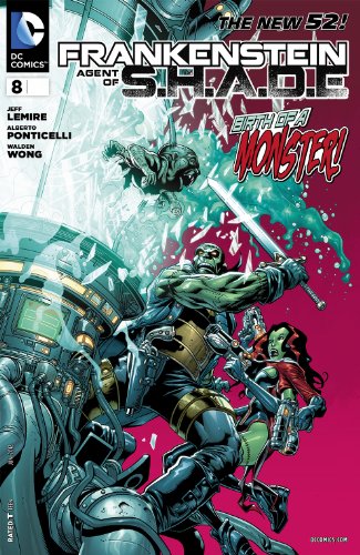Cover of Frankenstein, Agent of SHADE (2011-) #8