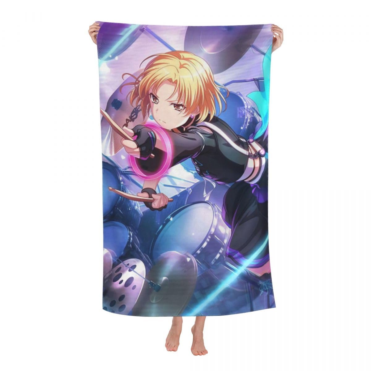 Amazon｜バスタオルバンドリ! Bang Dream! マスキング (2) 大判 ビーチ