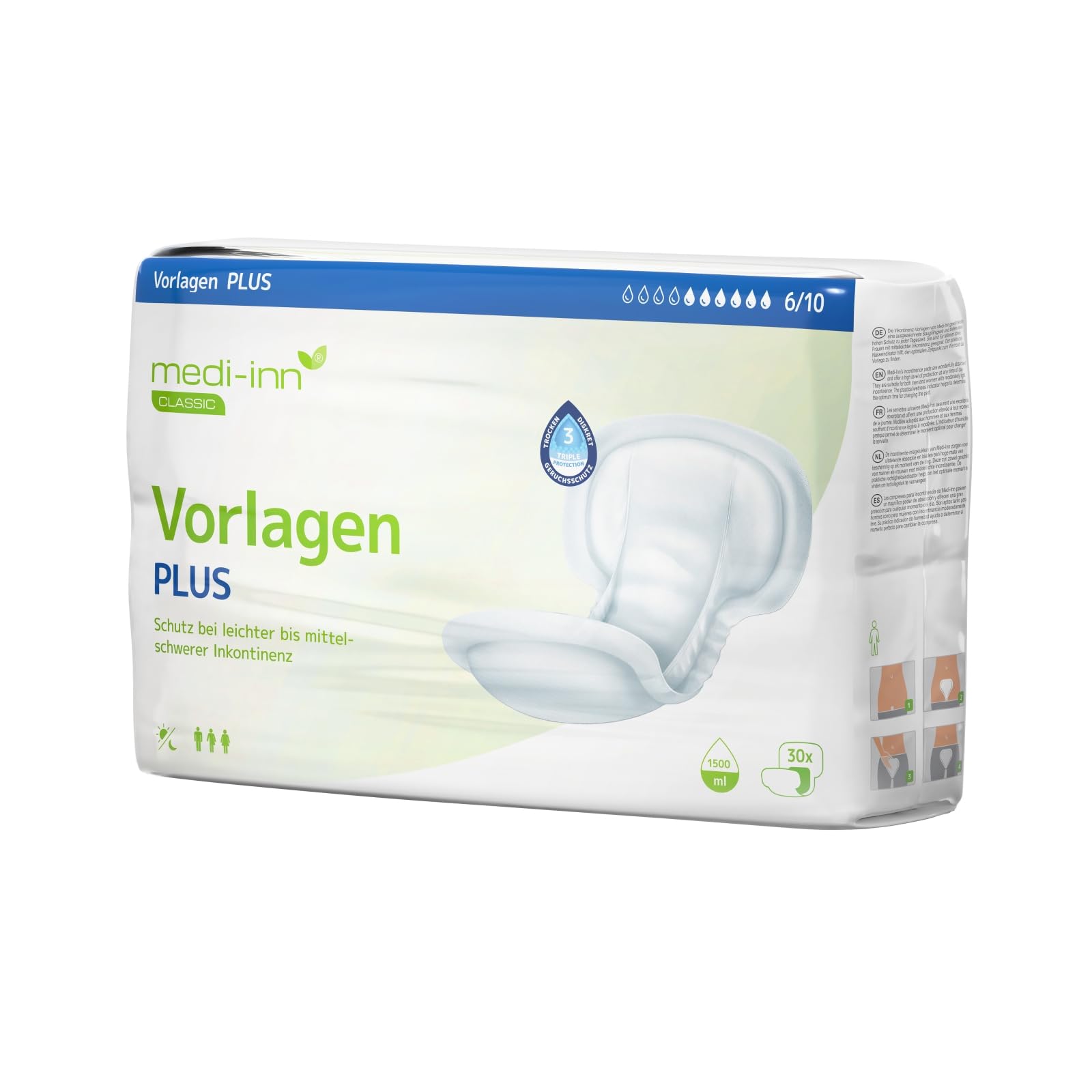Medi-Inn Inkontinenz-Vorlagen PLUS