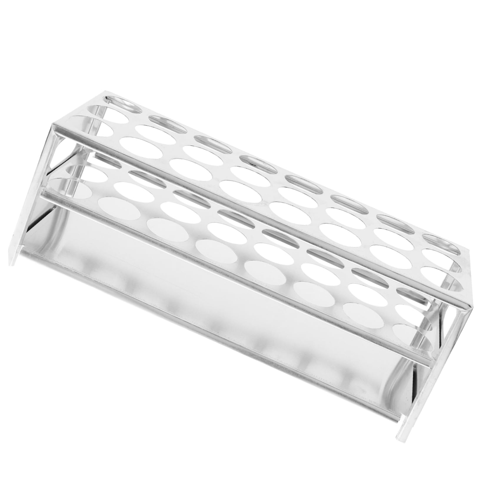 SOLUSTRE 3stücke Laboratory Test Tube Rack Mit Fächern Stabiler Für Reagenzgläser Geeignet Für Optimal Für Chemielabore Und Effiziente Probenlagerung