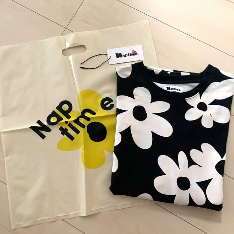 Naptime BIGTシャツ総柄　Mサイズ　ナップタイム Naptime. プリントBIG Tシャツ KHAKI サイズM - メルカリ