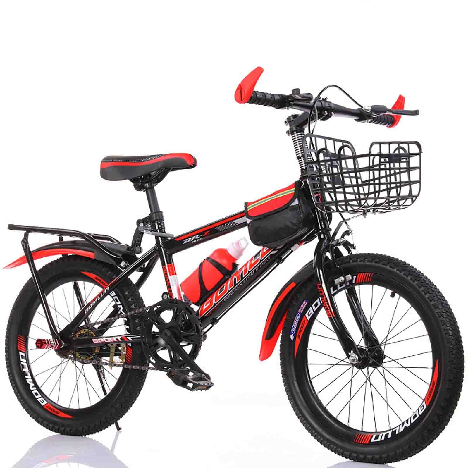 引き取り限定：神戸市 22インチ 子供用自転車 黒と赤 前カゴ付き 楽天市場】子供 自転車 22インチ（カラーレッド）（自転車