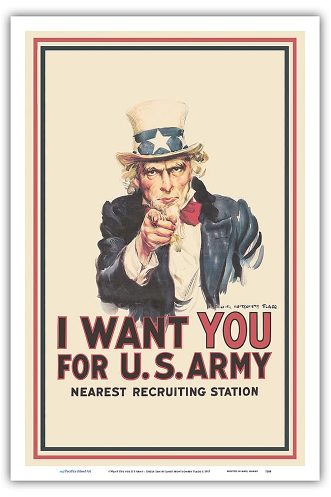 Amazon.co.jp: I Want You for USArmy - アンクルサム - 第一次世界