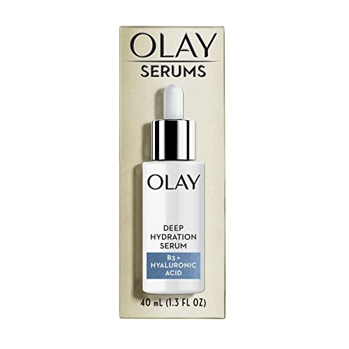 Olay Deep Hydration Serum with Vitamin B3+ Hyaluronic Acid, 1.3 fl oz