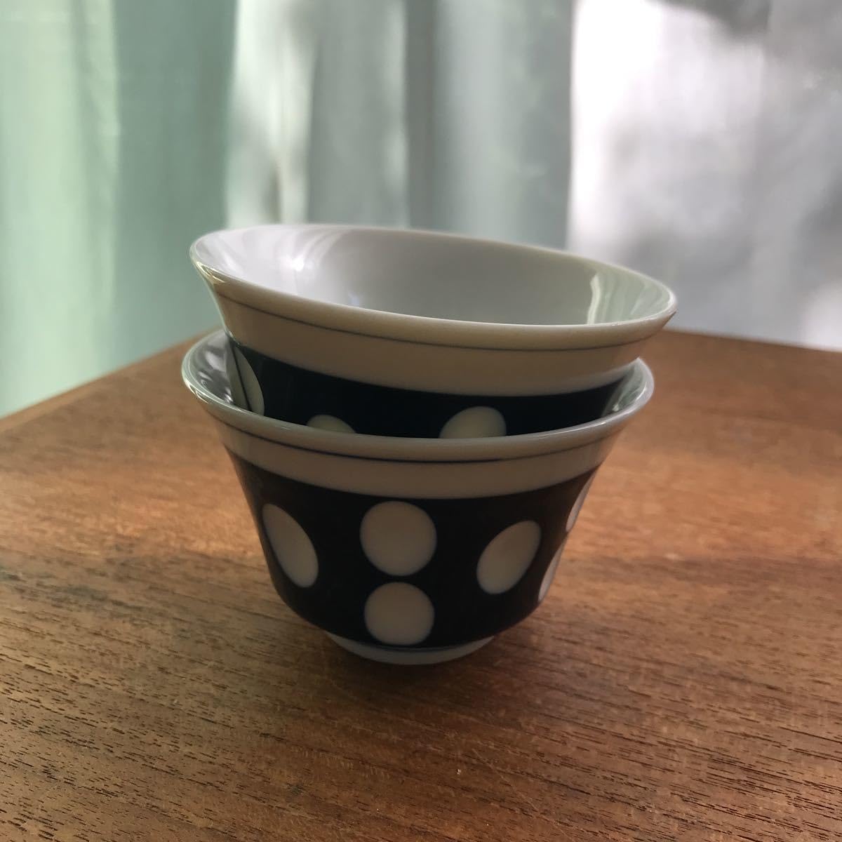 レトロ 水玉模様の陶器丼 5個セット レトロ 水玉模様の陶器丼 5個セット レトロ 水玉模様の陶器丼 5