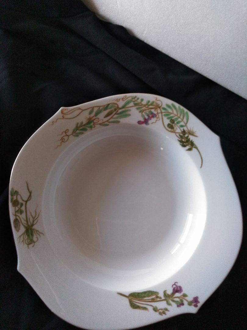 マイセン フローラスーププレート23.5cm マイセン フローラスープ