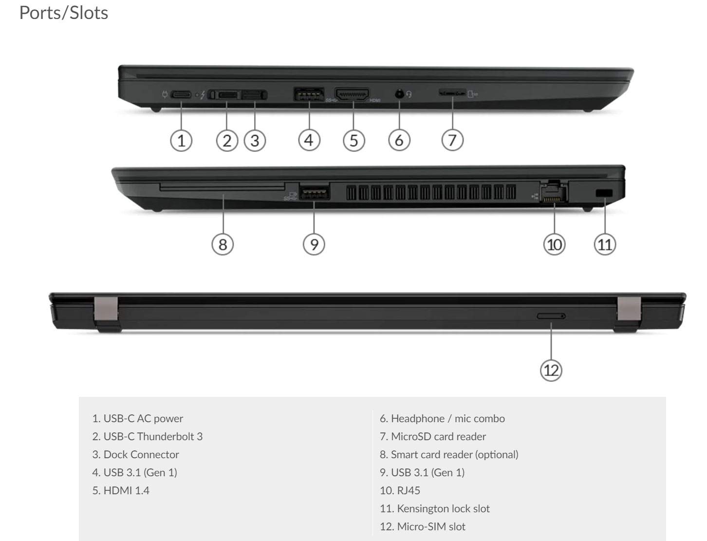 Lenovo ThinkPad T490 Business Notebook with 14.0