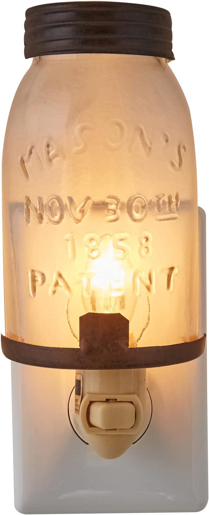 Park Designs Mason Jar Night Light
