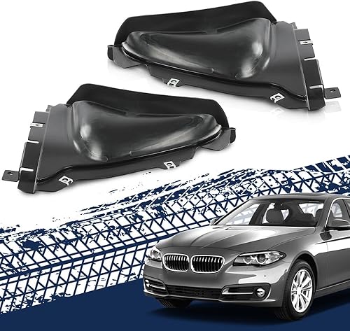 Miniatura 7 de PIT66 Protector contra salpicaduras del motor delantero izquierdo y derecho para BMW 535i 535i xDrive 550i 550i xDrive Base 2011-2016, compatible