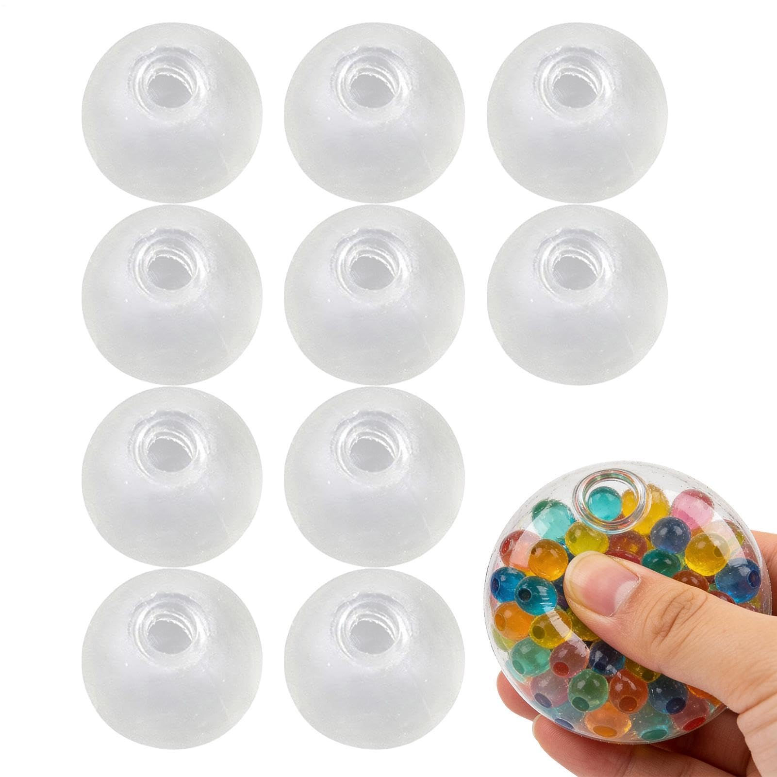 Stress Ball Skin 10 Pieces Squeeze Fidget Skin