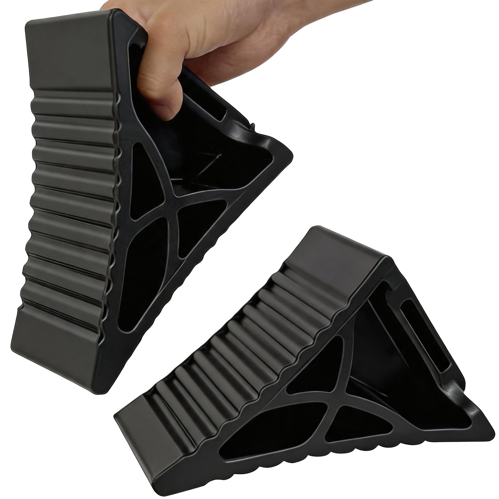 Rubber Wheel Chocks for RV Trailer