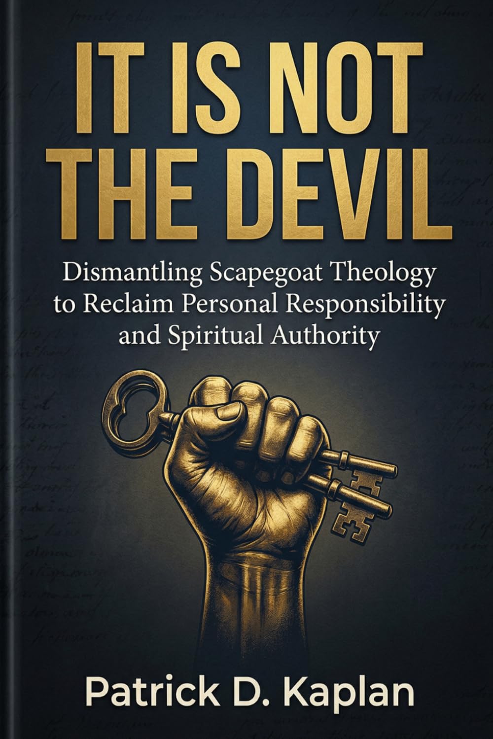 IT IS NOT THE DEVIL: Dismantling Scapegoat Theology to Reclaim Personal Responsibility and Spiritual Authority