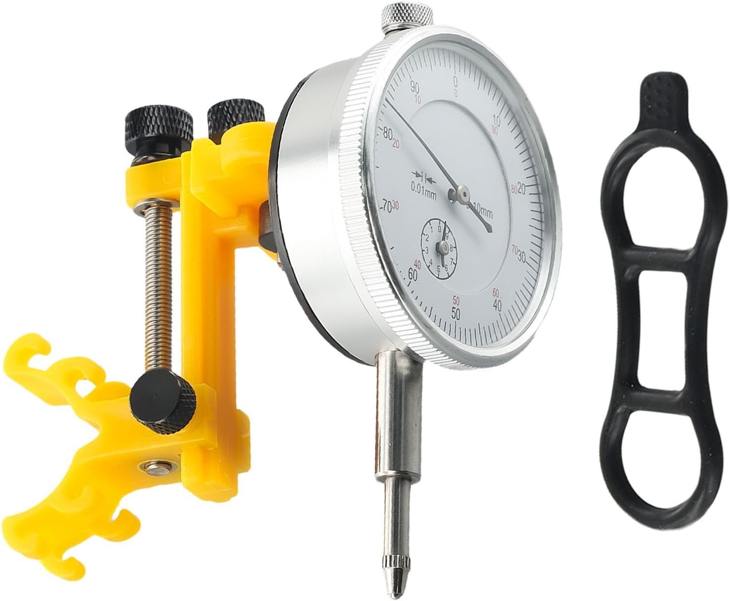 Herramienta profesional de mantenimiento de soporte de bicicleta con indicador de porcentaje Kit de reparación de alineación de llantas de bicicleta