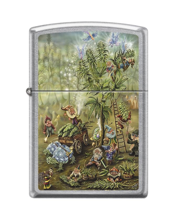 Encendedor Zippo Gnome Grown Art de Mike Dubois miniatura 1
