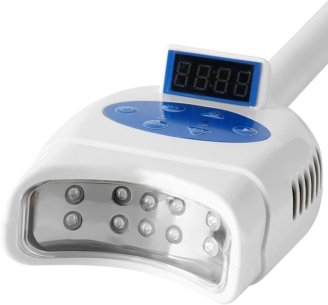 36W Dental Teeth Whitening Machine Cold Blue Light Bleaching Accelerator with 10 LED Whitening Tooth Lamp