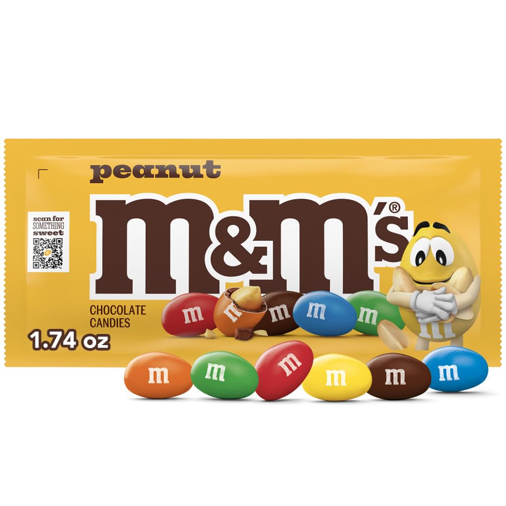 Peanut Milk Chocolate Candy, Full Size, 1.74 oz Pouch