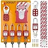 Amazon.com: SAFBY Lockout Tagout Station Metal Kit with Lock Out Tag ...