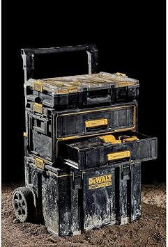 DEWALT ToughSystem 2.0 2-Drawer Tool Box, 21.8-Inch DWST08320