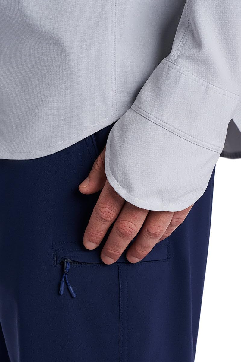 Men's Long Sleeve Fishing Shirt - UPF 50+ Sun Protection - Nassau