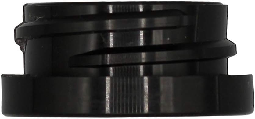 Creative Hobbies Black Plastic Dispenser Pumps with Screw Collars - 28/400 - Ideal for Soap and Lotion Jars or Bottles | Pack of 6
