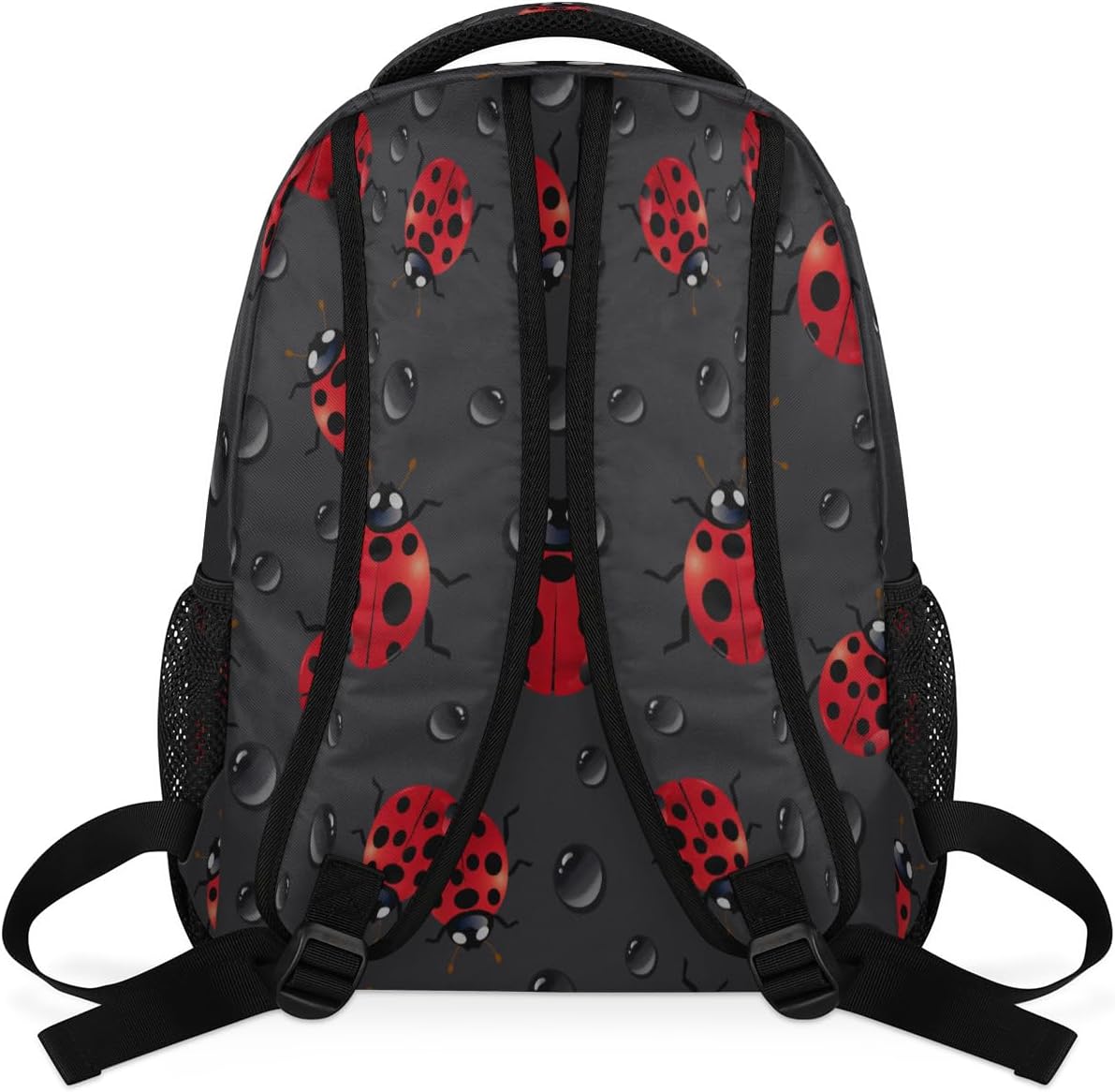 Cute Ladybugs Travel Laptop Backpacks Lightweight Travel Hiking Camping Casual Daypack Backpack for Men Women Adults