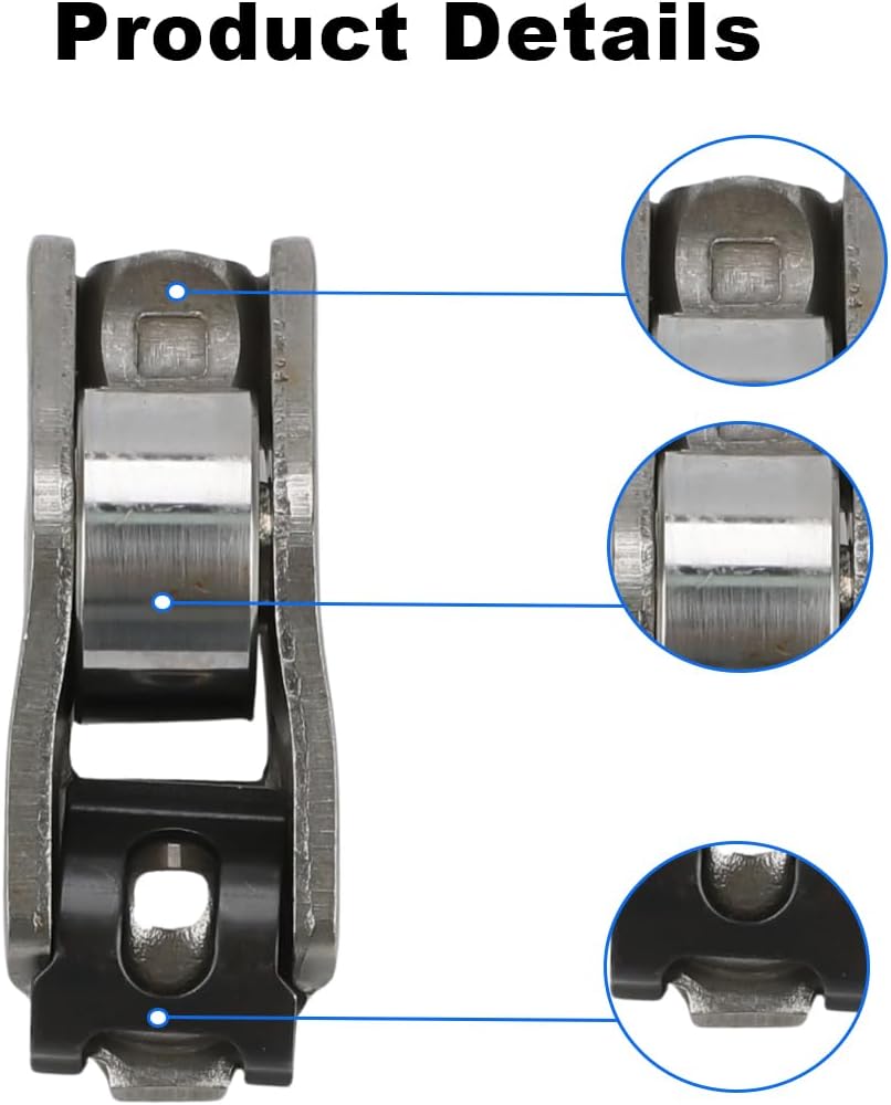 Engine Rocker Arms Kit Compatible with Hyundai Elantra GT Kona Sonata Tucson Veloster Kia Forte Koup Optima Seltos Soul 1.8L 2.0L L4 Rocker Arms Replacement for 24551-2E001 245512E001