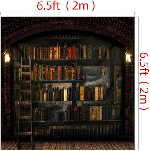 Miniatura 7 de Kate Fondo retro para estantería de 10 x 6.5 pies, fondo de escalera de madera, accesorios de estudio fotográfico