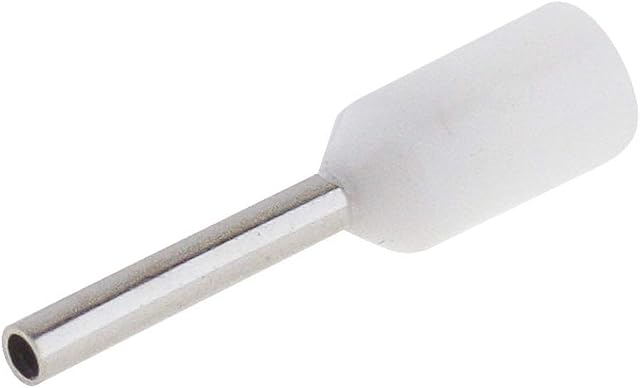 SeKi 14203 iso. 0,5 mm², biały, 100 szt. tulejek kablowych