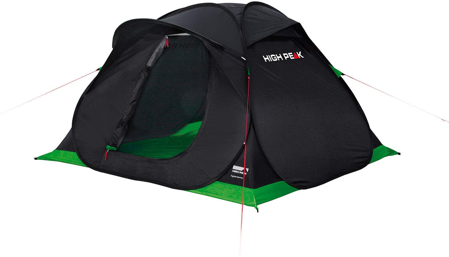 High Peak Zelt Zelt Hyperdome 3, Phantom/grün, ., 10149 Sport & Freizeit