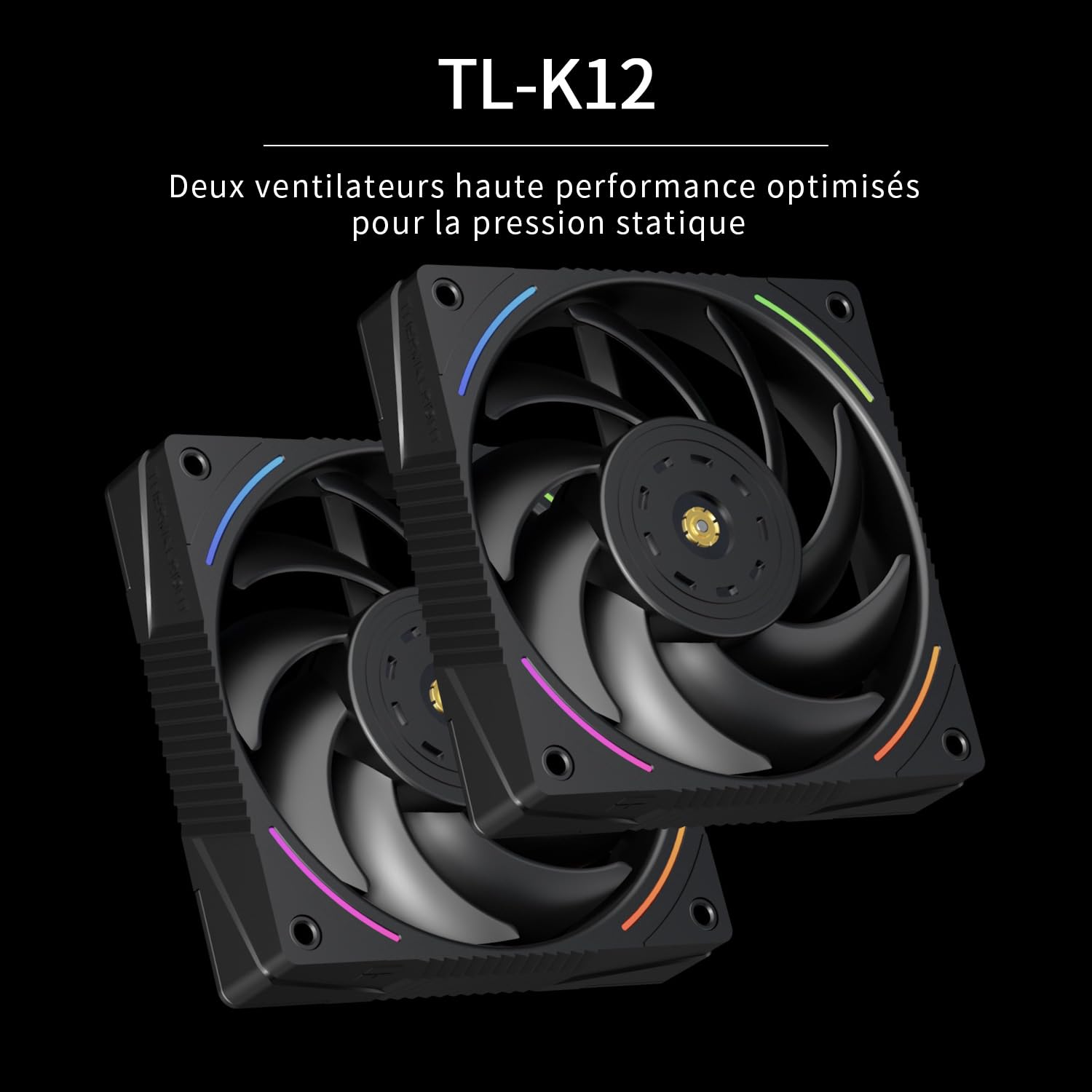 TR Phantom Spirit 120 Digital EVO CPU Cooler, Schermo Digitale Coperchio Superiore, 7×6mm Heat Pipes CPU Air Cooler, Computer di Raffreddamento per AM4 / AM5 / Intel lga1851/1700/1150/1151/1200