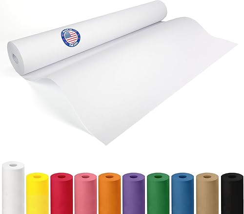 Vista 111 de Rollo de papel kraft marrón de 24 x 2160 pulgadas (180 pies), paquete de 4 – Papel de embalaje marrón hecho en Estados Unidos de 30 libras de grosor
