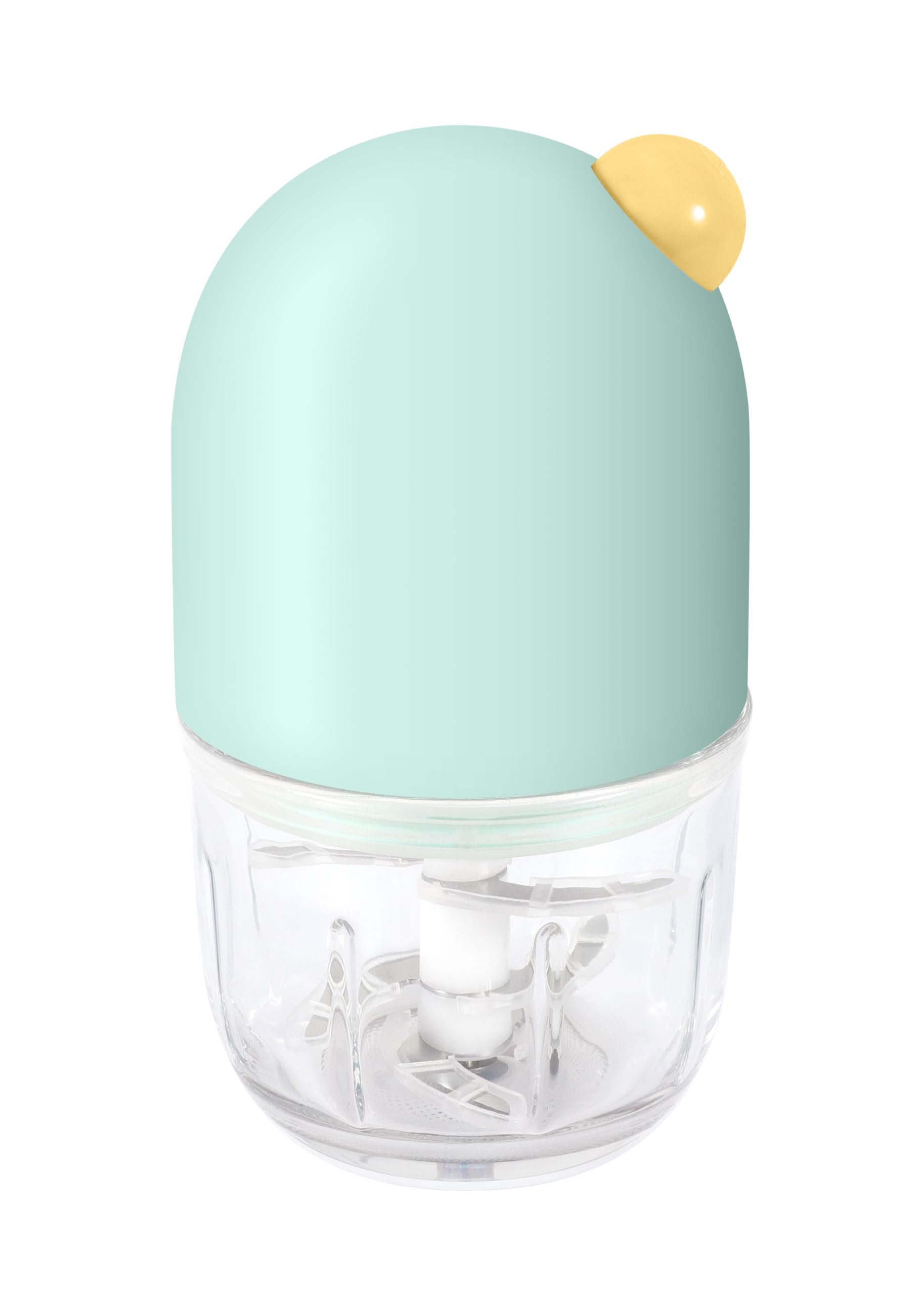 Compact Baby Food Maker: Small Puree Blender with 300ml Glass Bowl