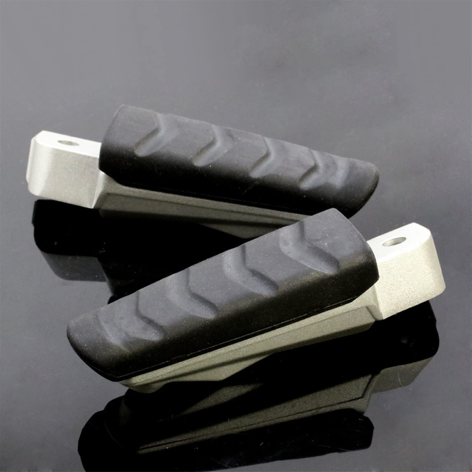 Repose-Pieds R9T Aluminium Silver : Pédales Antidérapantes pour R Nine T 14-18