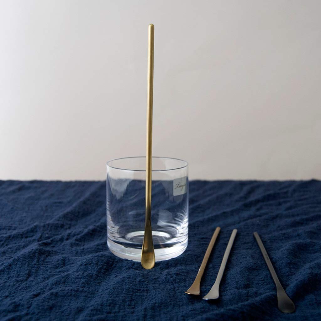 Cucharas de té, cucharas de postre, cuchara de café agitadora larga, cuchara de hielo creativa, cuchara de miel for camarero, cucharada de acero inoxidable, cucharas de café expreso, cucharas de sopa