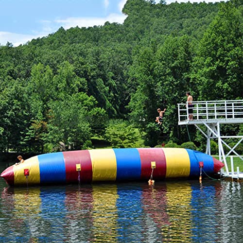 Inflatable Bounce Pillow, Sea Paradise Bounce Pillow, Inflatable Bounce Pillow, Swimming Pool Jump Pillow for Adults and Children, 1.5 x 5 m (1.5 x 5 m)
