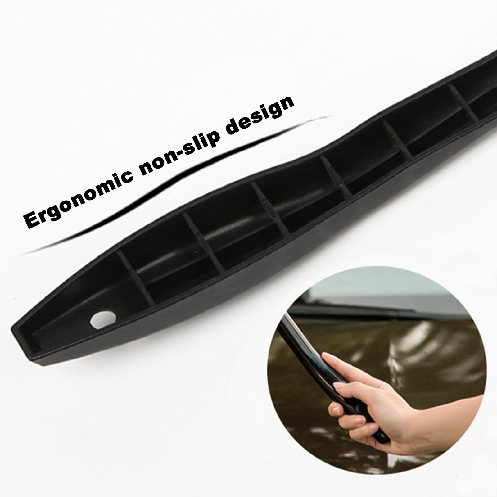 Puliscivetro Auto Con 4 Tamponi - Kit Per Pulizia Parabrezza Interno Ed Esterno - Foto 11