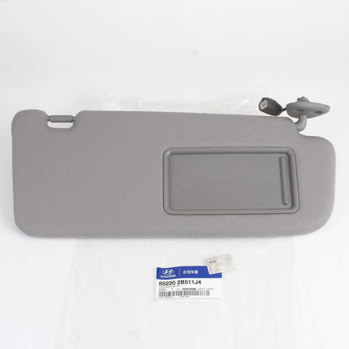 HYUNDAI Genuine OEM Sun Visor 2006-09 Santa Fe Passenger Side 85220-2B511J4