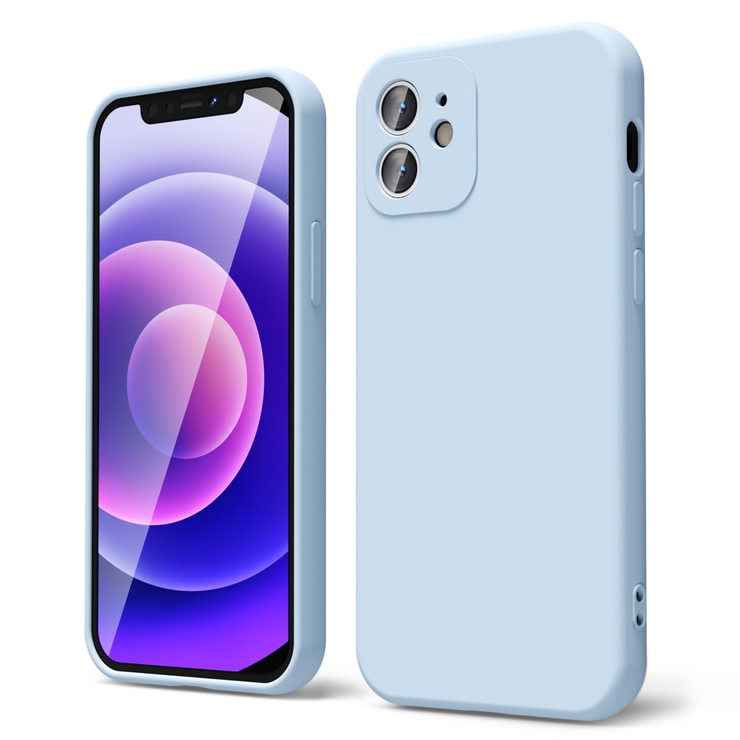 oakxco for iPhone 16 Pro Max Case Liquid Silicone, Soft Rubber Gel Elegant Aesthetic Basic Simple Cover, Cute Thin Slim TPU Matte Solid Color Plain Smooth Case for Women Girl, Light Pink — view 354