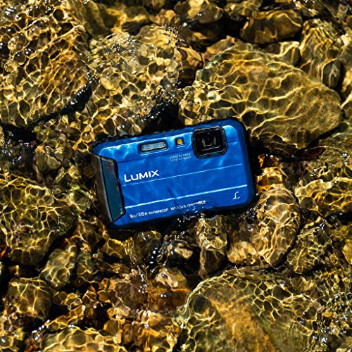 Panasonic Lumix Waterproof Digital Camera Underwater Camcorder With Optical Image Stabilizer, Time Lapse, Torch Light And 220Mb Built-In Memory – Dmc-Ts30A (Blue) #TOP1
