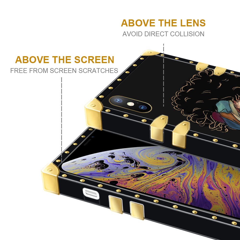 Amazon.com: DAIZAG Compatible with iPhone Xs Max Case,Black Girl