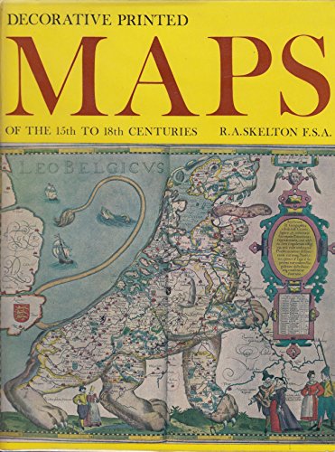 Decorative Printed Maps of the 15th to 18th Cen... B000QDOKLG Book Cover
