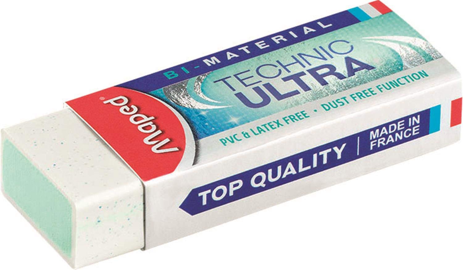 Gomme Maped Technic Ultra – Bimatière, Dust Free, Sans Phtalates, Idéale Pour Dessin Technique Et Bureau