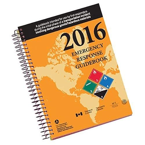 Labelmaster White Paper 2016 guía de respuesta de emergencia 0300 pulgadas de altura Talla full Blanco 1