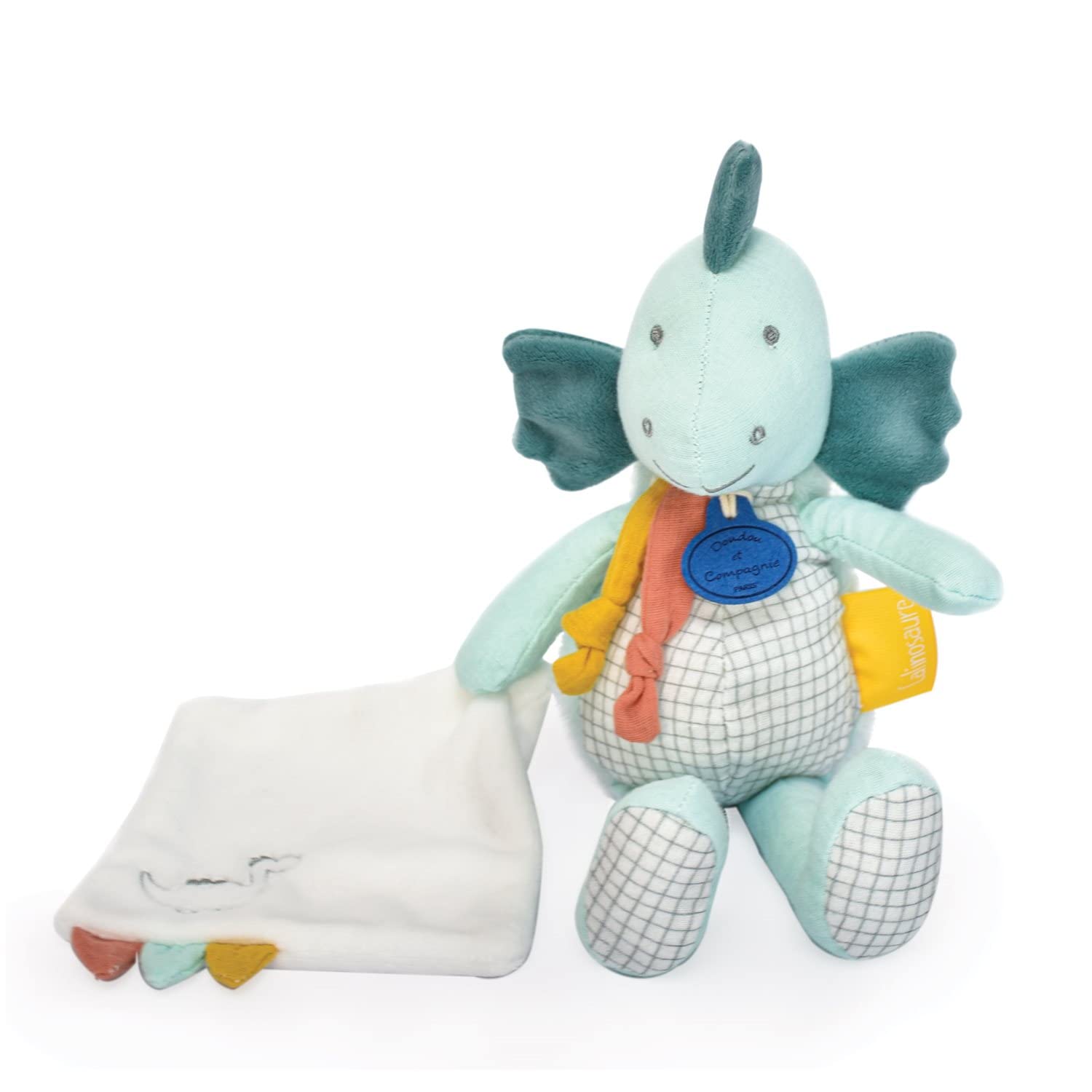 Doudou et Compagnie - Dinozaur Doudou - Pantin Dino - Zielony - 25 cm - CALINOSAURES - DC3939