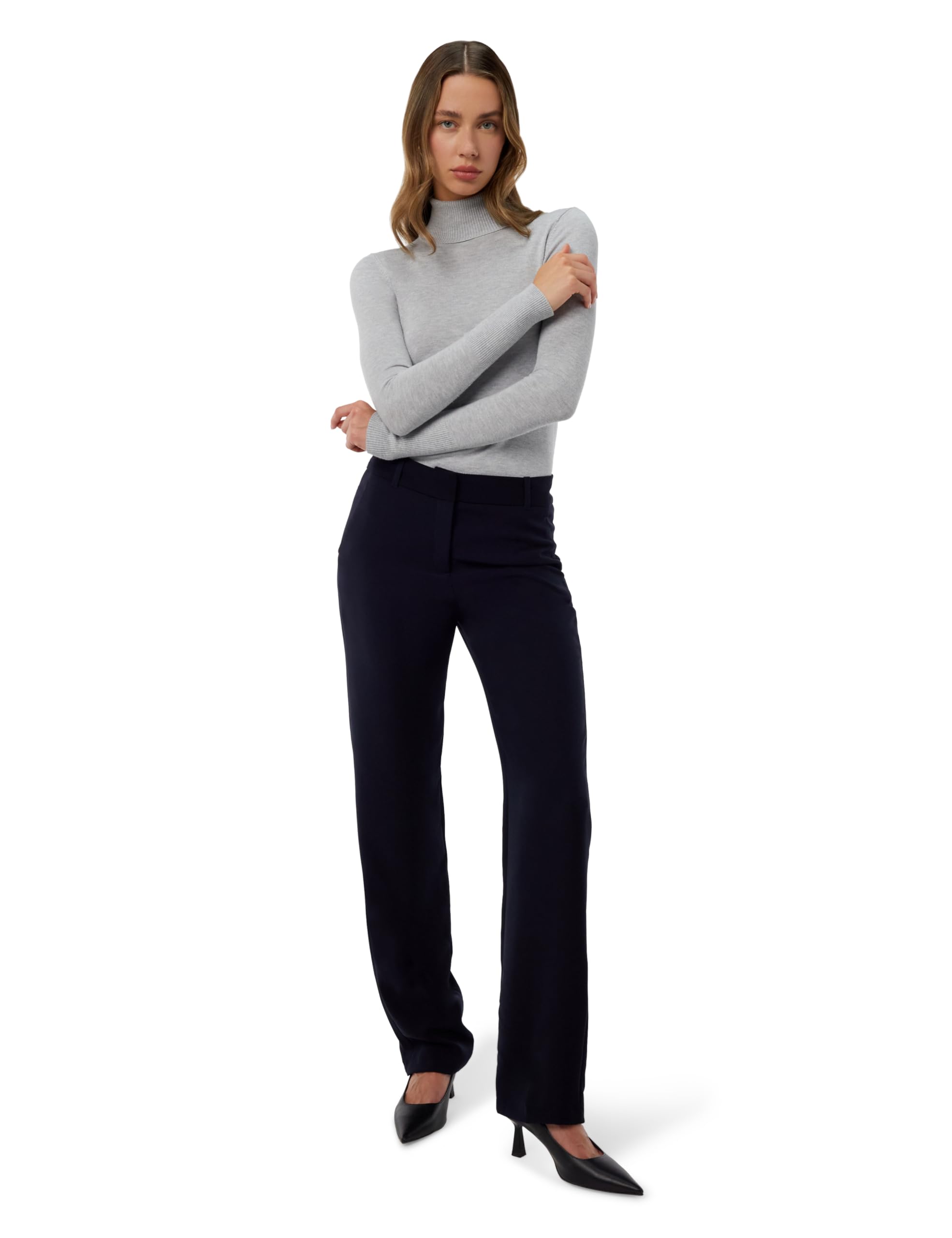 CAROLL Pantalon Droit chic et intemporel