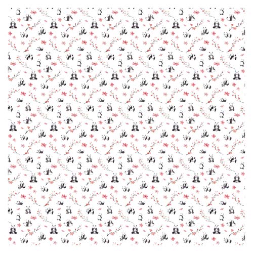 Image of Stephen Joseph, Muslin Swaddle Blanket for Baby Girls and Boys, Newborn Receiving Blanket for Swaddling, 100% Cotton Baby Swaddle Wrap, Receiving Swaddle Wrap, 47 x 47 inches, Panda