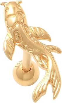 たらこ◡̈♥︎様 リクエスト 10点 まとめ商品（ピアス ） Amazon | ANYGOLDS 14K リアルゴールド 鯉 魚 耳ピアス 軟骨